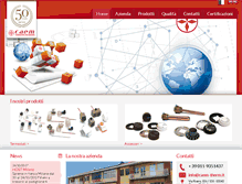 Tablet Screenshot of caem-therm.it